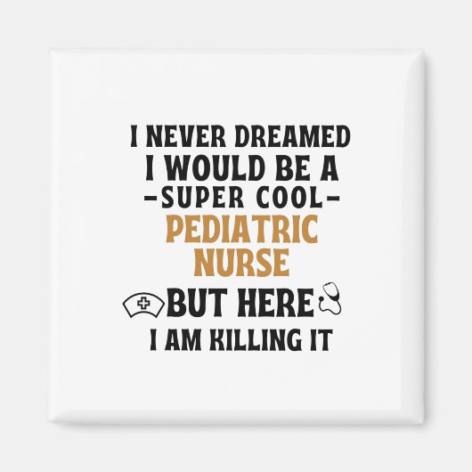 PEDIATRIC NURSE MAGNEET (Voorkant)