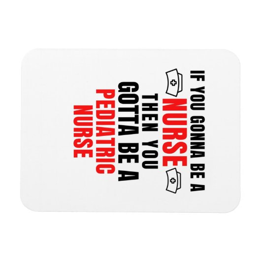 PEDIATRIC NURSE MAGNEET (Horizontaal)