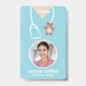 Pediatric Nurse Photo Badge (Voorzijde)