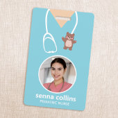 Pediatric Nurse Photo Badge