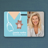 Pediatric Nurse Photo Badge