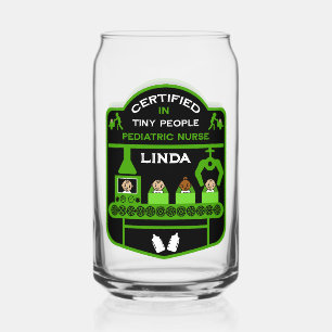 Pediatric Nurse Waardering geschenken Blikvorm Glas