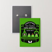 Pediatric Nurse Waardering geschenken Button (Voorkant / Achterkant)