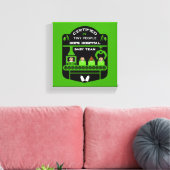 Pediatric Nurse Waardering geschenken Canvas Afdruk (Insitu (Woonkamer))