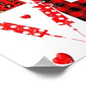 Pediatric Peds Nurse Valentines Day Love Heart Ste Poster (Hoek)