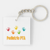 Pediatric Physical Therapist Assistant Sleutelhanger (Achterkant)
