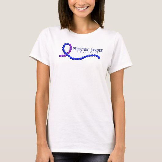 Pediatric Stroke Awareness Lint T-shirt (Voorkant)