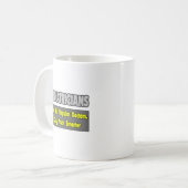 Pediatriciens... slimmer koffiemok (Voorkant links)