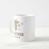 Pediatrics Rock Pediatricia Caduceus Mok (Voorkant links)