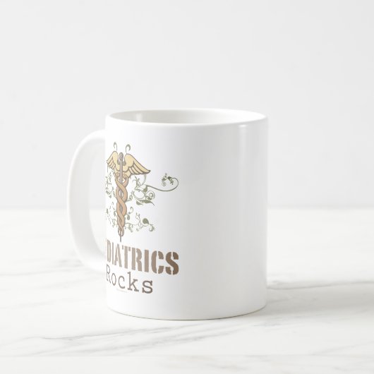 Pediatrics Rock Pediatricia Caduceus Mok (Voorkant links)