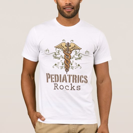 Pediatrics Rock Pediatrische T-shirt (Voorkant)