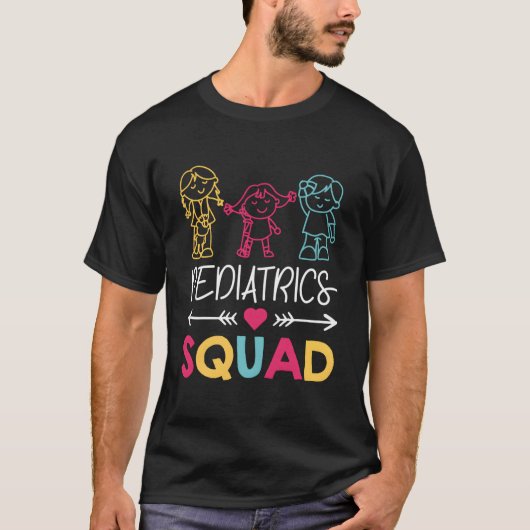 Pediatrics Squad Nurse T-shirt (Voorkant)