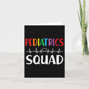 Pediatrics Squad peds Registered Neurse Kaart