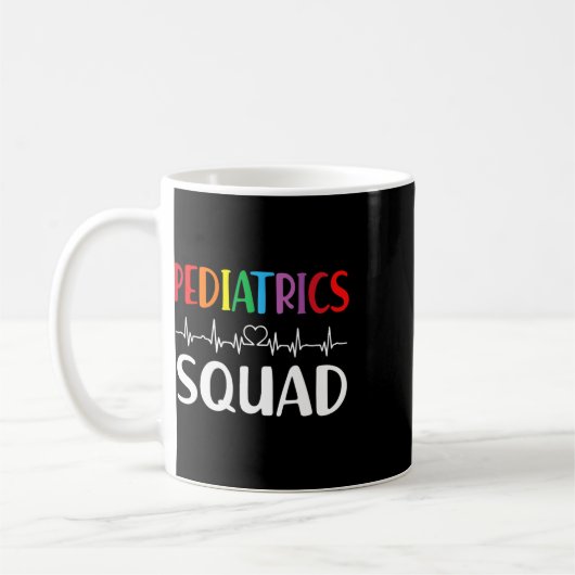 Pediatrics Squad peds Registered Neurse Koffiemok (Links)