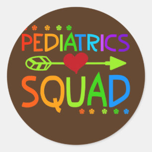 Pediatrics Squad Peds Registered Nurse School Ronde Sticker