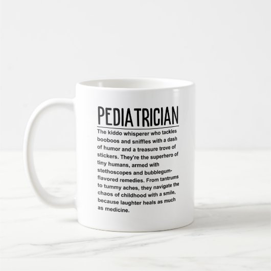pediatricus koffiemok (Links)