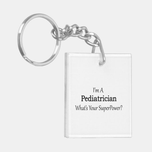 pediatricus sleutelhanger (Voorkant Links)