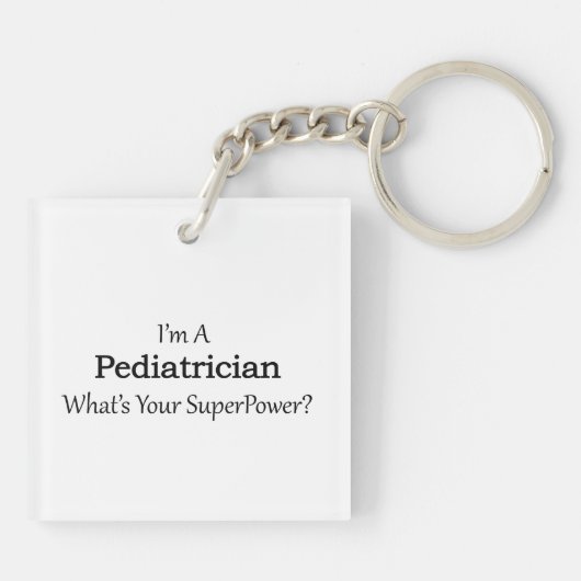 pediatricus sleutelhanger (Achterkant)