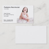 Pediatrisch Nutricionistisch visitekaartje (Voorkant / Achterkant)