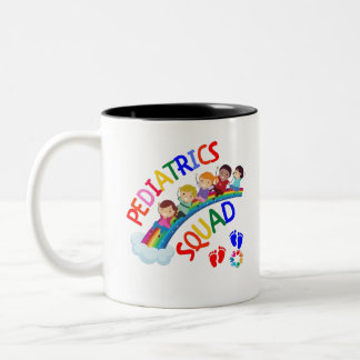 Pediatrisch Plein - Pediatrische kinderen Giften Tweekleurige Koffiemok