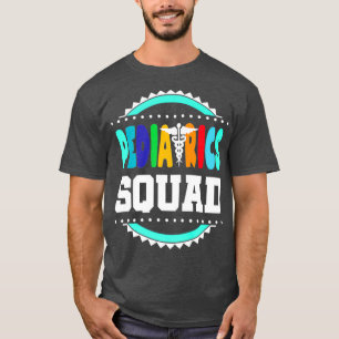 Pediatrisch plein verpleegster Kinderarts Personee T-shirt