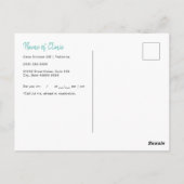 Pediatrische Afspraak Moeder schommelstoel Baby Briefkaart (Achterkant)