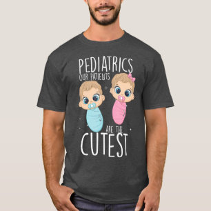 Pediatrische arts verpleegkundige patiënten t-shirt
