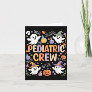 Pediatrische bemanning Spookachtige Geest Peds Ver Kaart