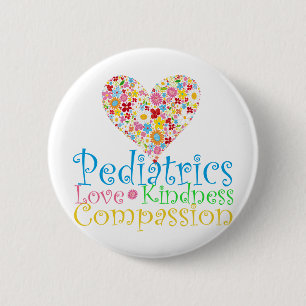 Pediatrische cadeaus ronde button 5,7 cm