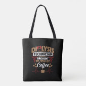Pediatrische Geneeskunde Dialyse Technicus Koffie  Tote Bag (Achterkant)