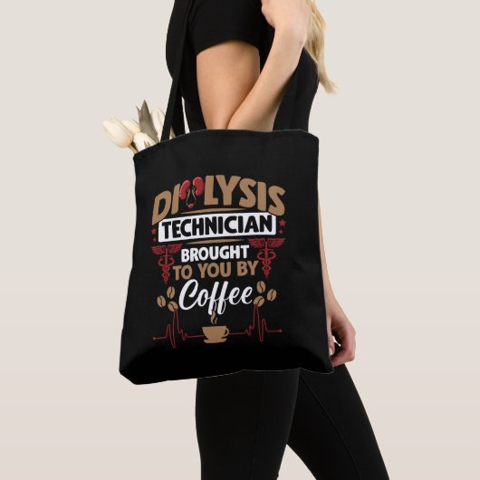 Pediatrische Geneeskunde Dialyse Technicus Koffie Tote Bag (Dichtbij)