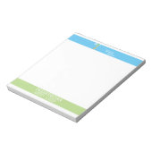 Pediatrische Giraffe/pediatricus Notitieblok (Linkerzijde)