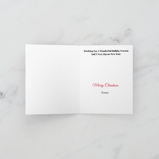 Pediatrische kerstKaart met boom- en Teddy Bear Kaart (Binnen)