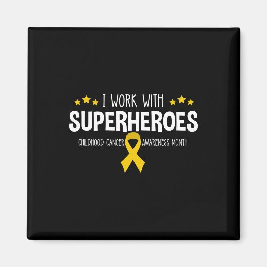 Pediatrische oncologie RN oncoloog ribbon Magneet (Voorkant)