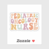 Pediatrische Oncologie Verpleegkunde! Sticker (Vel)