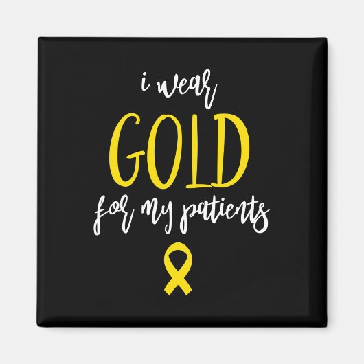 Pediatrische oncologie verpleegkundige geschenken  magneet (Voorkant)