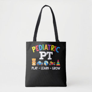 Pediatrische patiënten PT Kinder Fysische therapi Tote Bag