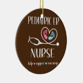 Pediatrische patiënten Verpleegkundigen Keramisch Ornament (Rechts)