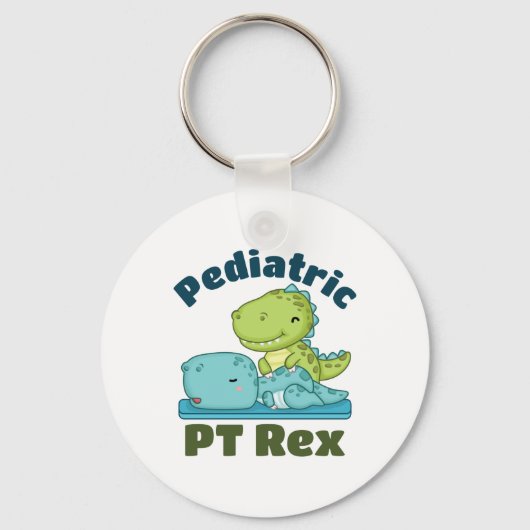 Pediatrische PT Rex Fysieke Therapie Therapie Sleutelhanger (Voorkant)