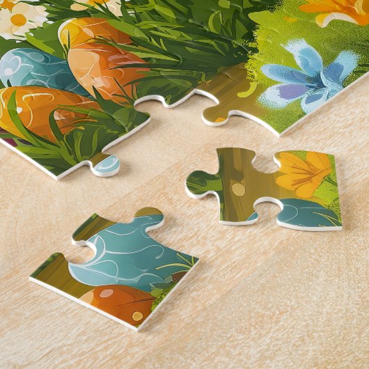 Pediatrische puzzel 30 stuks - Pasapelkapin Legpuzzel (Zijkant)