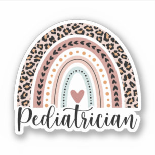 Pediatrische regenboog, Gift for Pediatricia Sticker