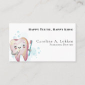 Pediatrische Tandarts Kinder Afspraakkaart Visitekaartje (Voorkant)