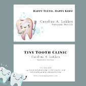 Pediatrische Tandarts Tandheelkunde Kinder Tandart Visitekaartje