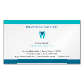 Pediatrische tandarts | Tandheelkundige praktijk Magnetisch Visitekaartje (Voorkant)