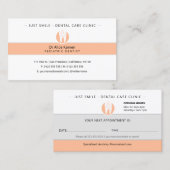 Pediatrische tandarts | Tandheelkundige praktijk Visitekaartje (Voorkant / Achterkant)