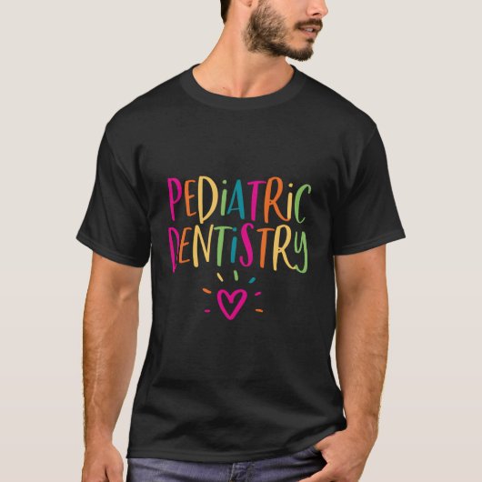 Pediatrische Tandheelkunde voor Personeelsteam Tan T-shirt (Voorkant)