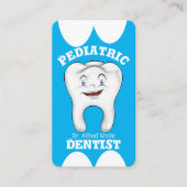 Pediatrische tandheelkundige Aangepaste Visitekaar Visitekaartje (Voorkant)