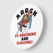 Pediatrische tandheelkundige piraat Theme Borstver Grote Klok (Hoek)