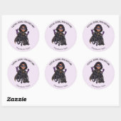 Pediatrische therapie superhelden beloningssticker ronde sticker (Vel)