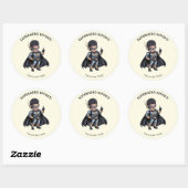 Pediatrische therapie superhelden beloningssticker ronde sticker (Vel)